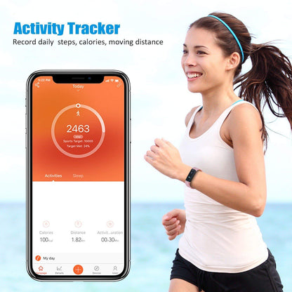 SmartFit Slim Activity Tracker und Monitor Smartwatch mit GRATIS Extra