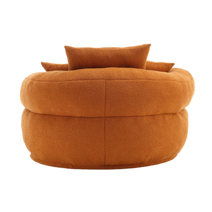Chenille Sponge single sofa,No Assembly Required,Fluffy Modern Sleeper