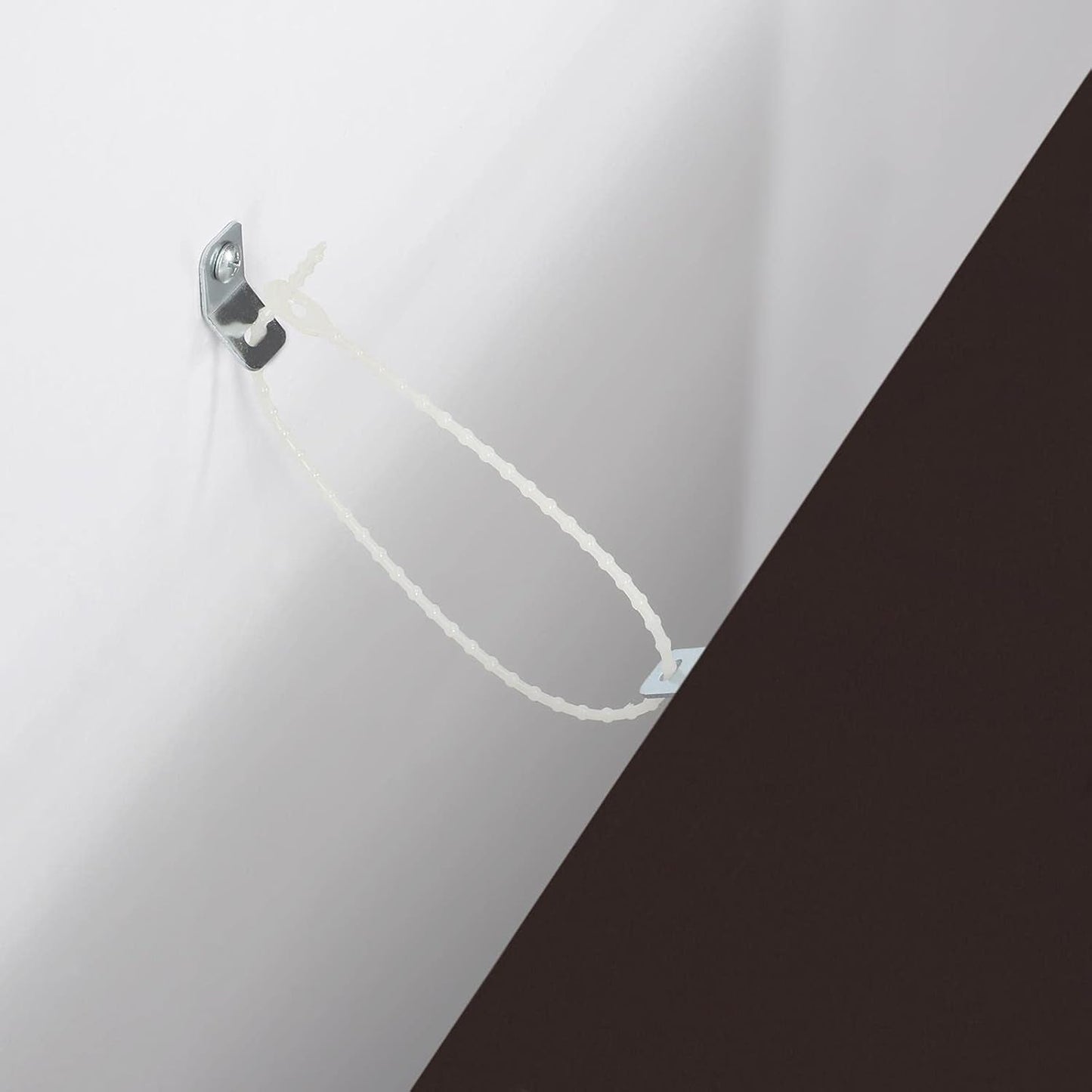 Brown Wooden Bathroom Cabinet with 4 Drawers Cupboard