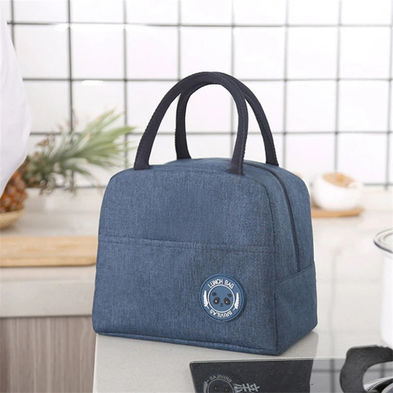 6L Kids Small Portable Thermal Lunch Bag Food Box Durable Waterproof