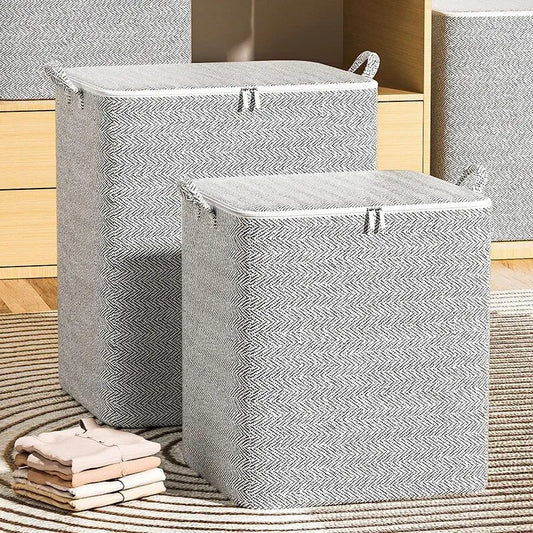 1pc Household Large Capacity Storage Bag Non-woven Material, Closet