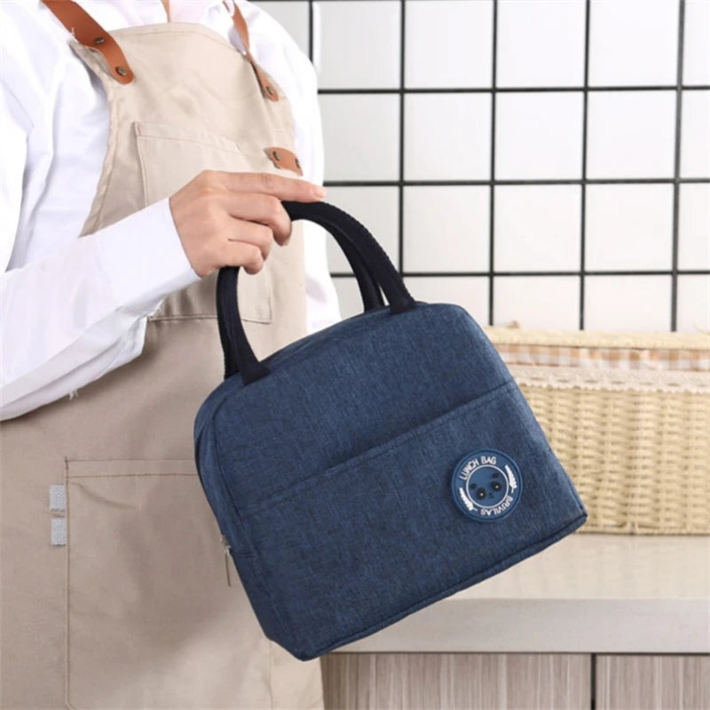 6L Kids Small Portable Thermal Lunch Bag Food Box Durable Waterproof