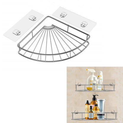 Bathroom Adhesive Shower Shelf Organizer Storage