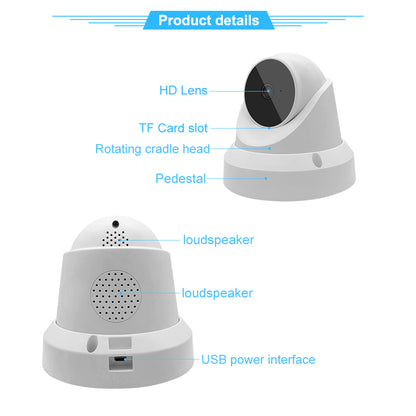 IP WLAN Kamera Babyphone Überwachungskamera