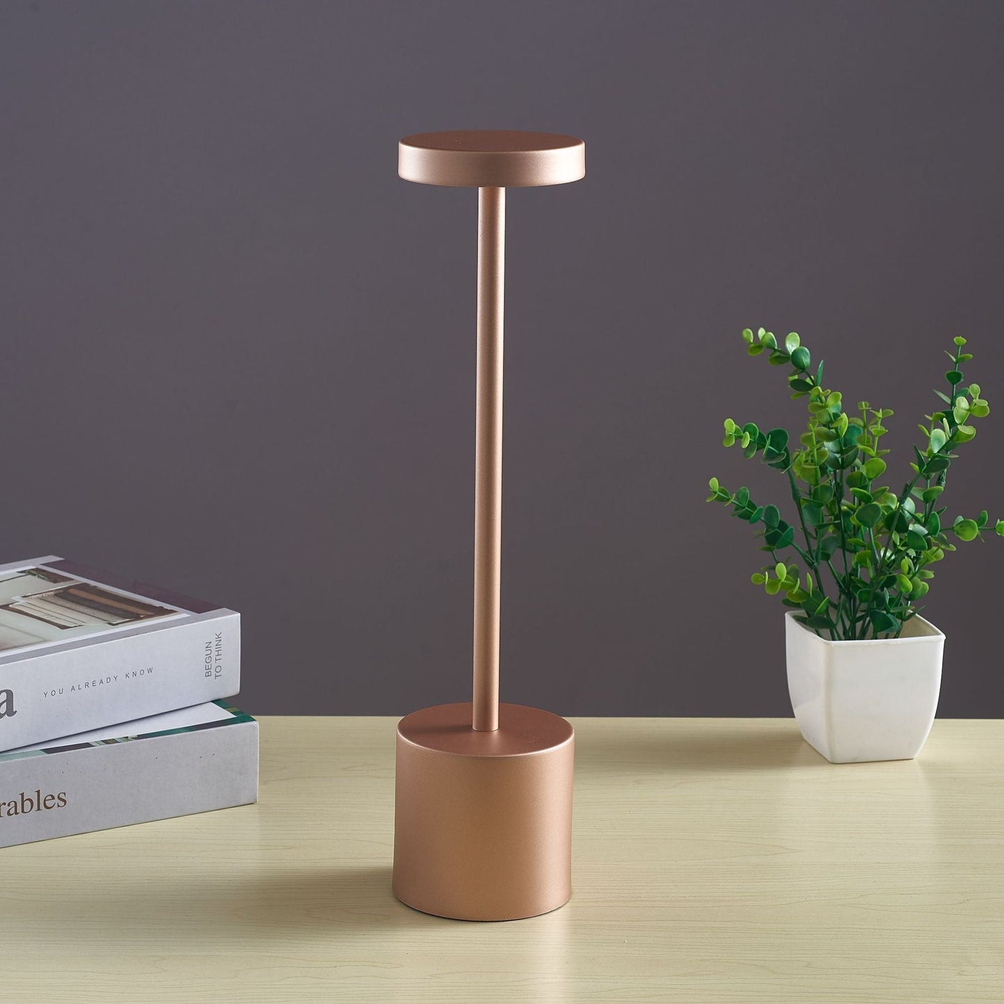 Nordische I-förmige Schlafzimmer-LED-Touch-Handleuchte
