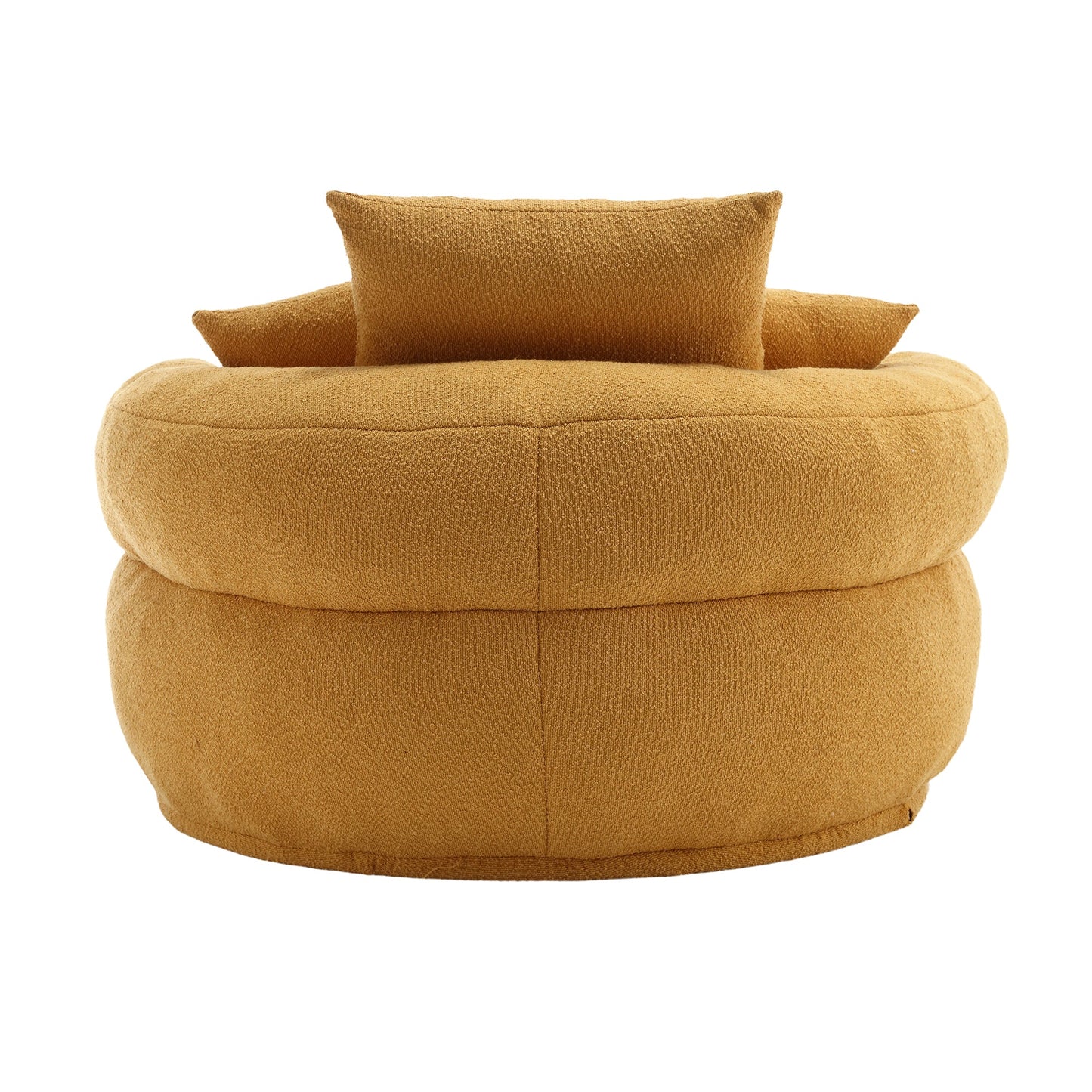 Chenille Sponge single sofa,No Assembly Required,Fluffy Modern Sleeper