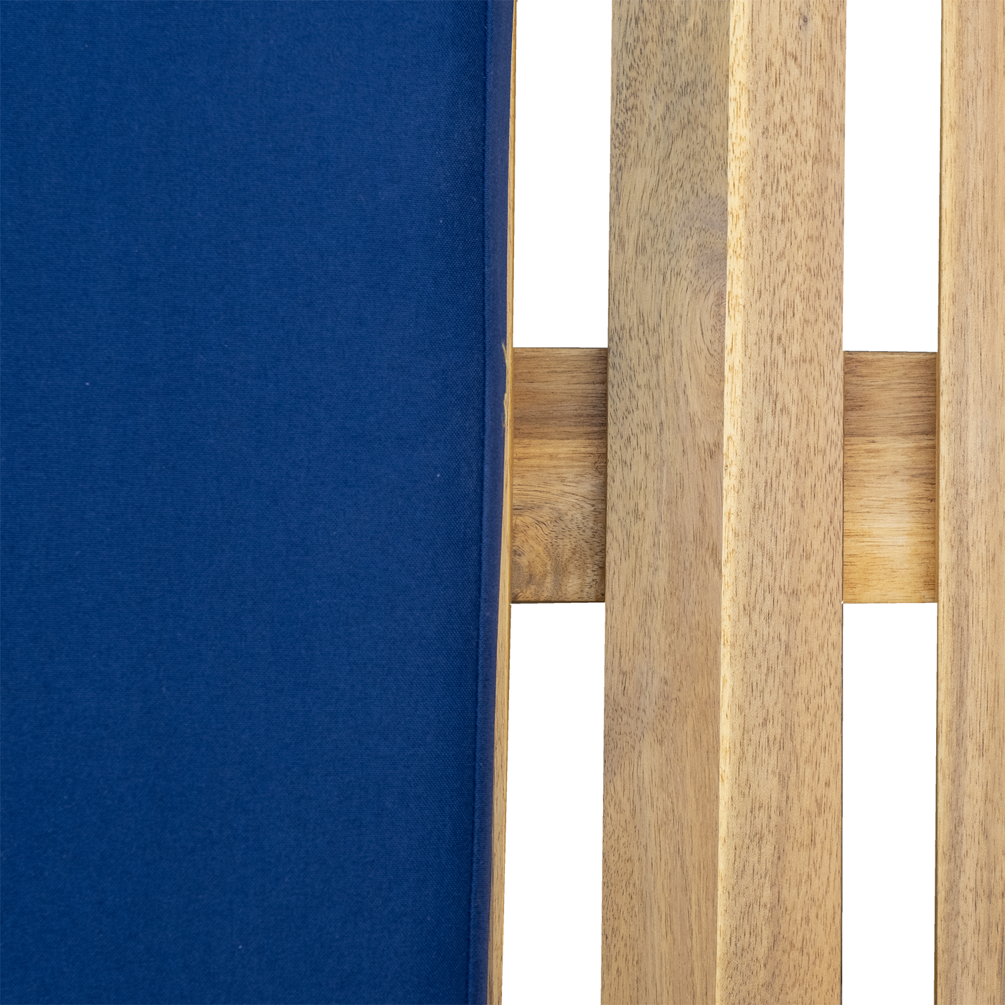 Acacia Wood Adjustable Backrest Outdoor Lounge Chair, Suitable for